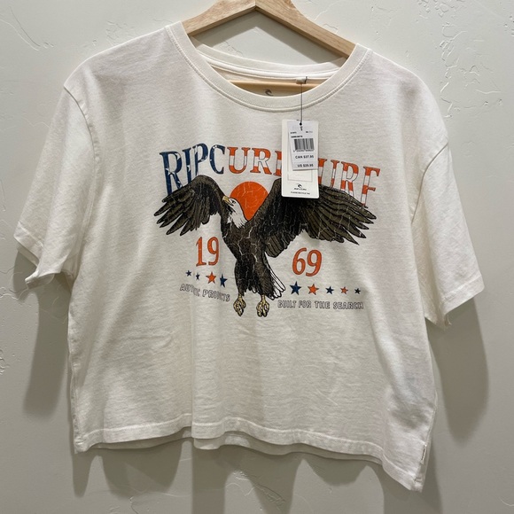 Rip Curl Soaring Crop Tee - Picture 3 of 5